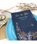 厚磅燙金喜帖(貴族藍) S14015